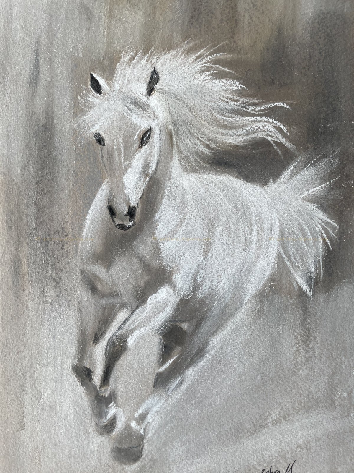 White Spirit in Motion