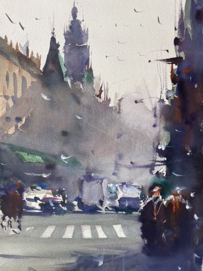Misty Square Cathedral